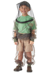 Bug Baffler insect protective child's hooded shirt and pants